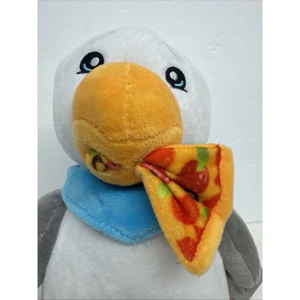 Pier Sunny The Seagull Plush Stolen Pizza Slice Plush Stuffed Animal 10
